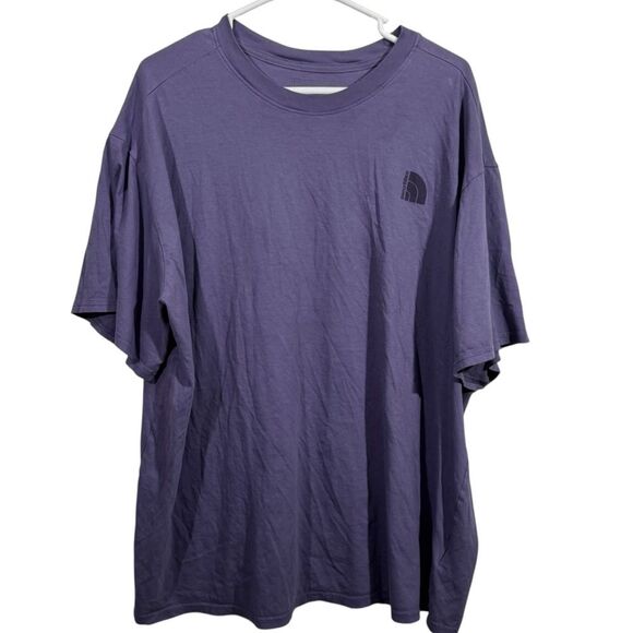 The North Face Purple Short Sleeve Graphic T-Shirt - Picture 1 of 4